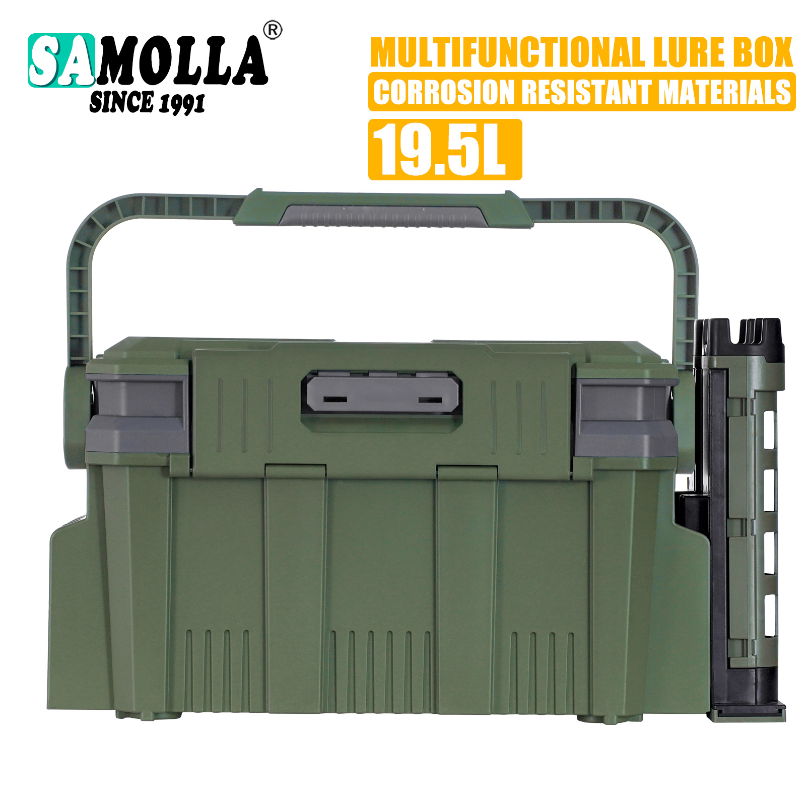 New Large Fishing Box Suit 19. - Fishing Kayak Crate 评论和价格