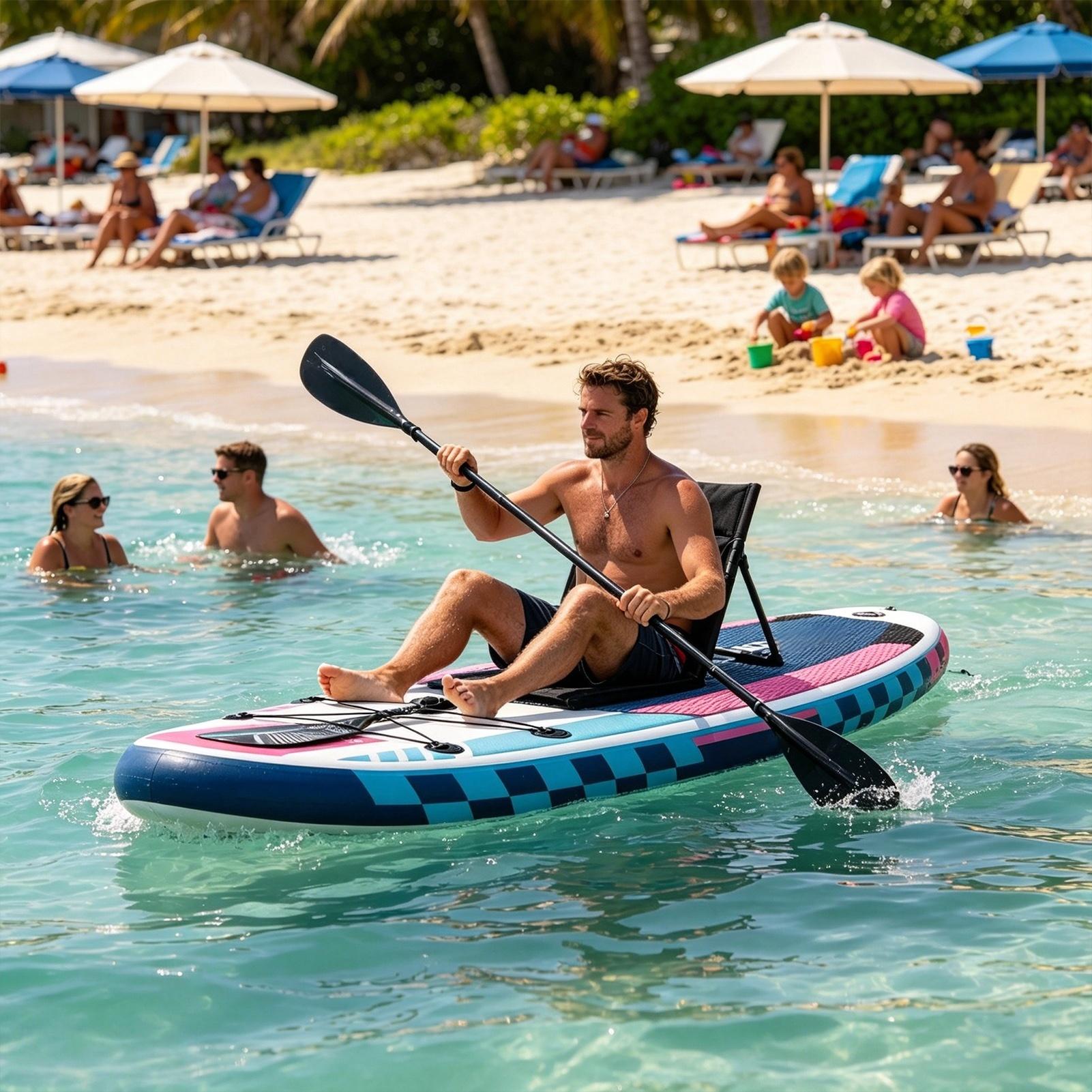 Paddle Board Seat Portable Rec - Fishing Kayak Paddle 评论和价格