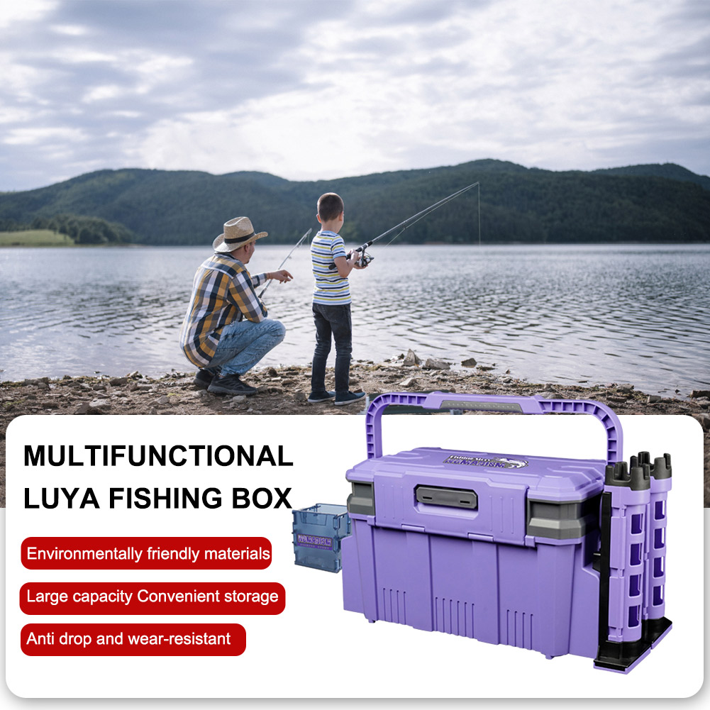 19.5L Fishing Tackle Box Multi - Fishing Kayak Crate 评论和价格