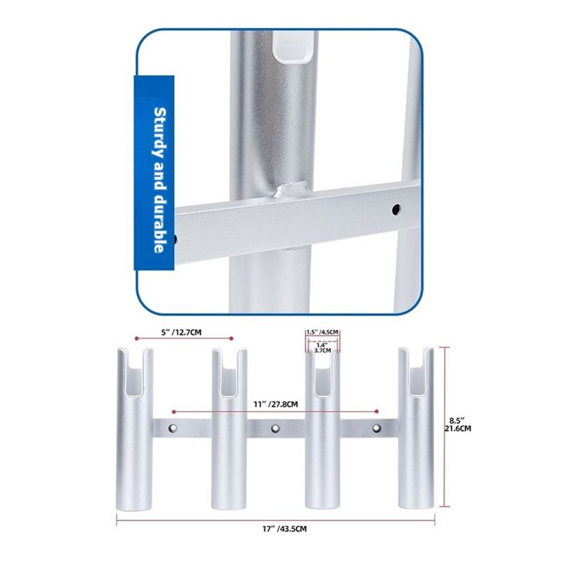 CGDS-Fishing Rod Holder Wall-M - Fishing Kayak Cart 评论和价格